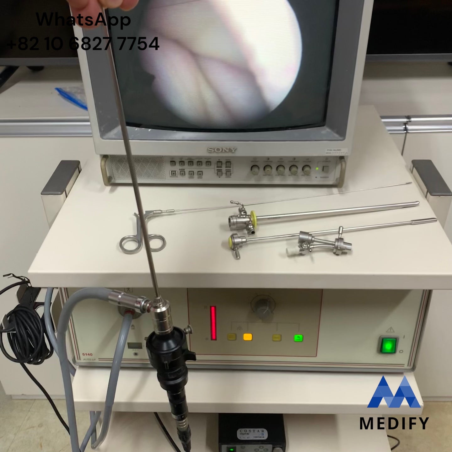 ($350) Laparoscopy Set With Richard Wolf 5410 Auto LP Worldwide