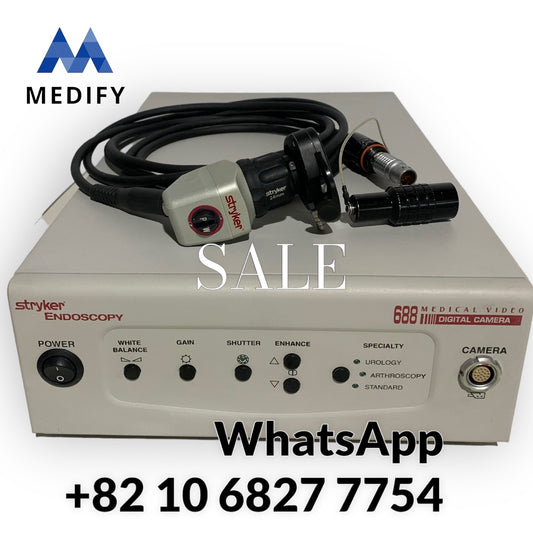($600) Stryker 688 Endoscopy Console & Camera Head 24mm Coupler Worldwide