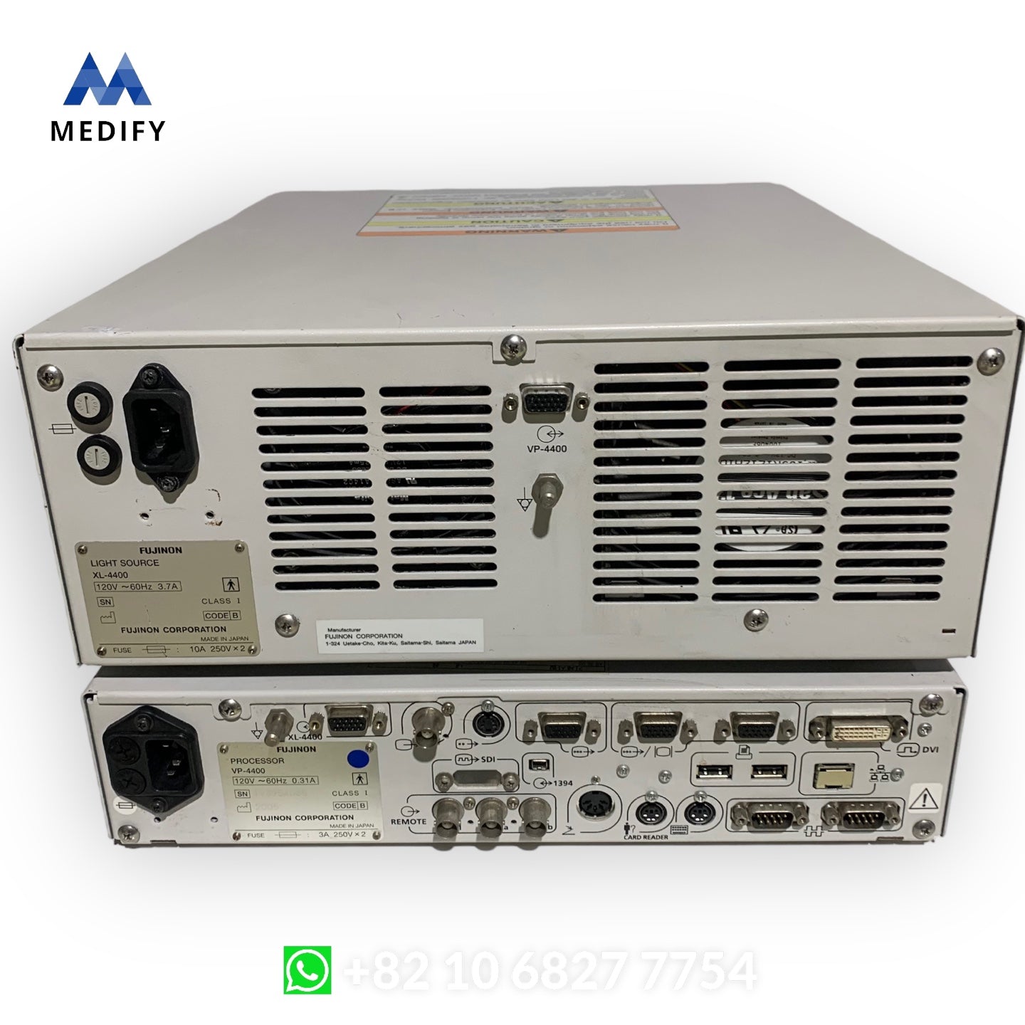 Fujinon VP-4400 Processor & XL-4400 Light Source Endoscope System - Worldwide