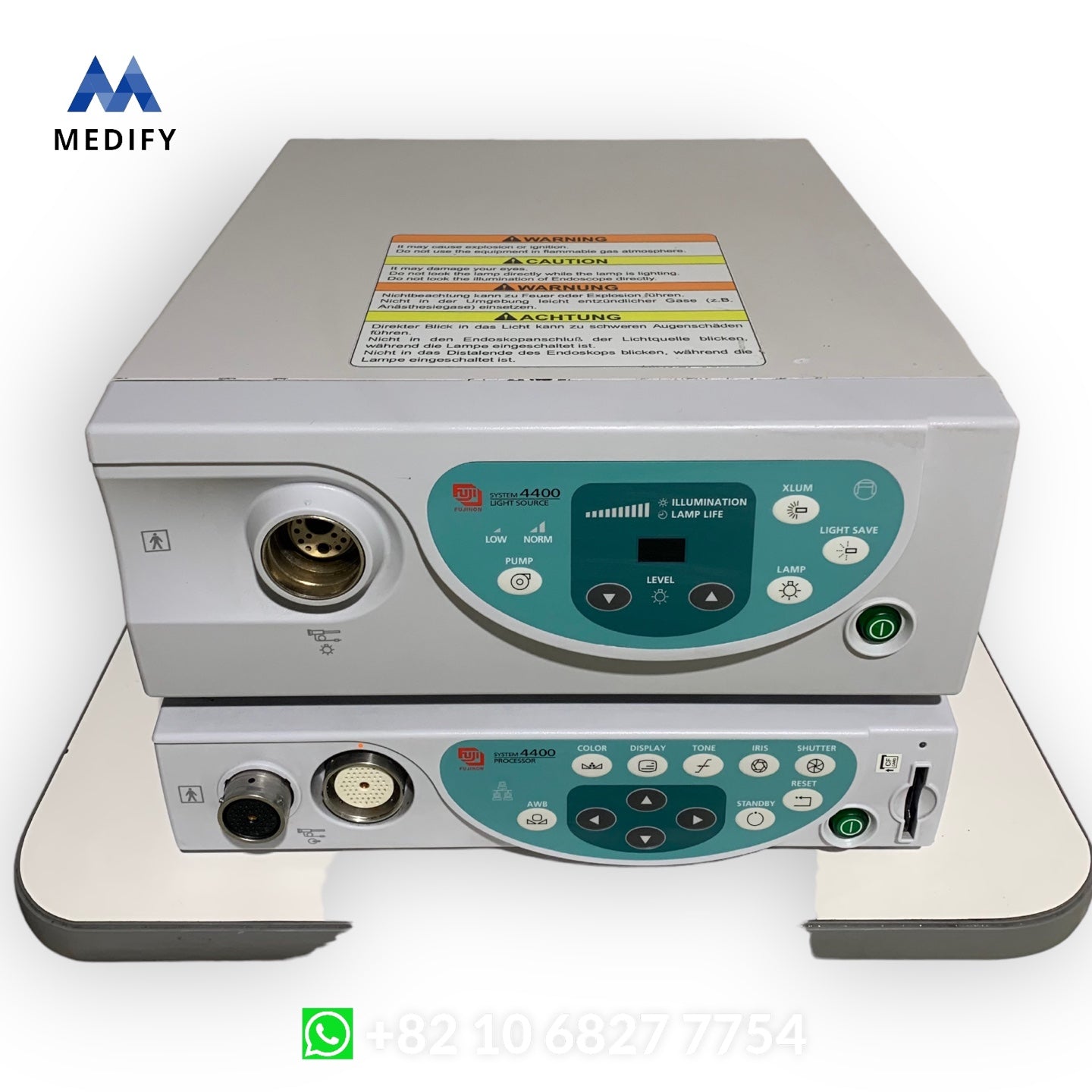 Fujinon VP-4400 Processor & XL-4400 Light Source Endoscope System - Worldwide