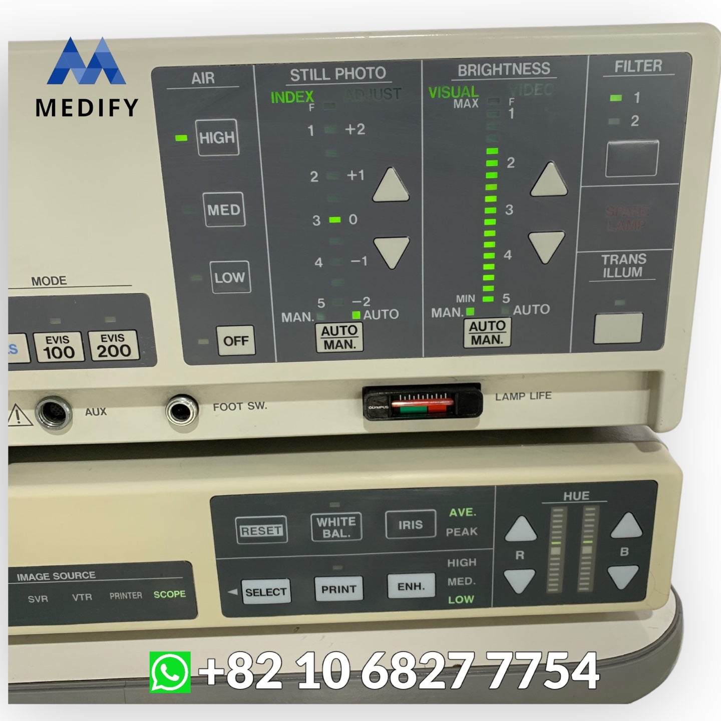 Olympus Endoscopy CV-240 Video Processor & CLV-U40 Light Source