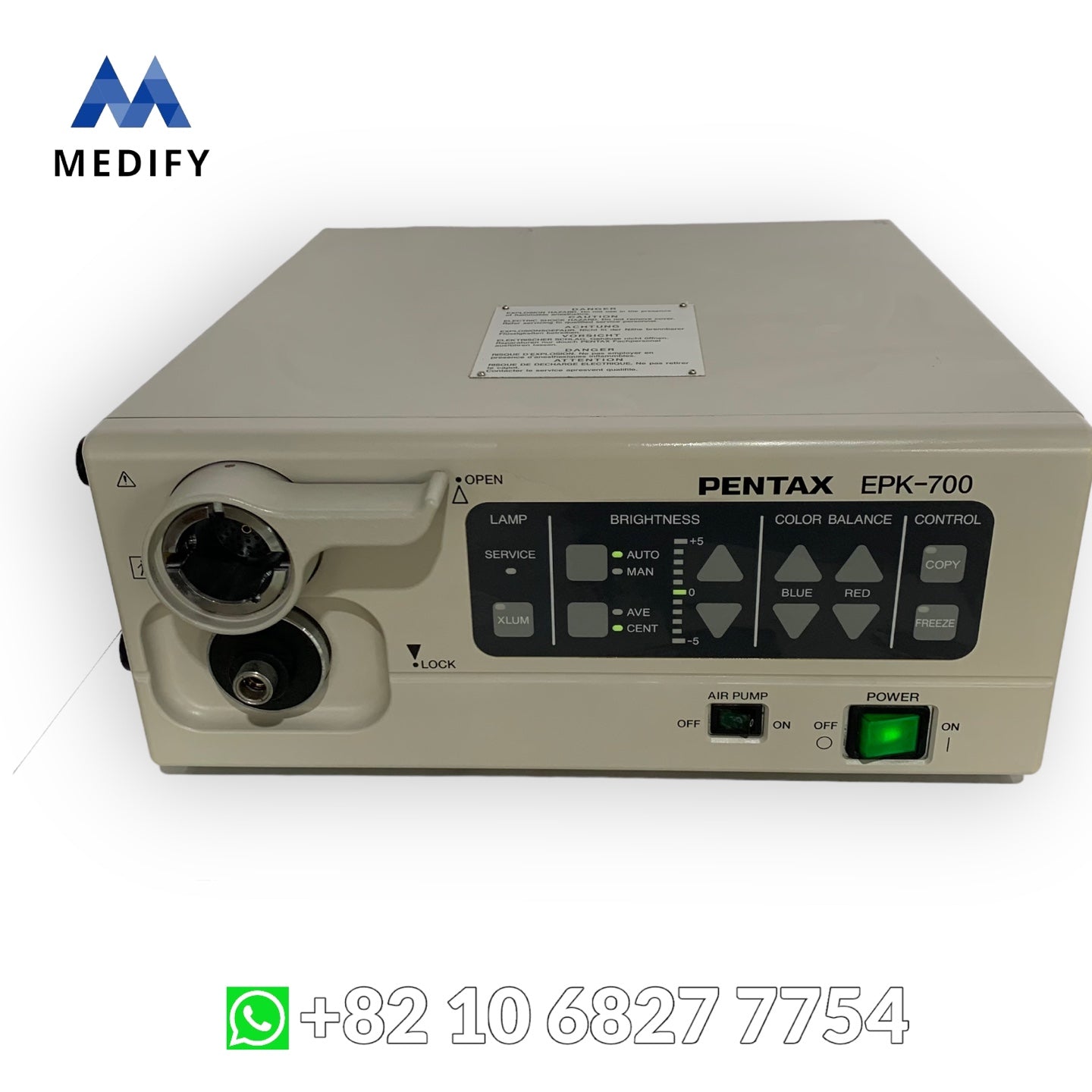 ($700) Pentax EPK-700 Processor & Source Endoscopy System