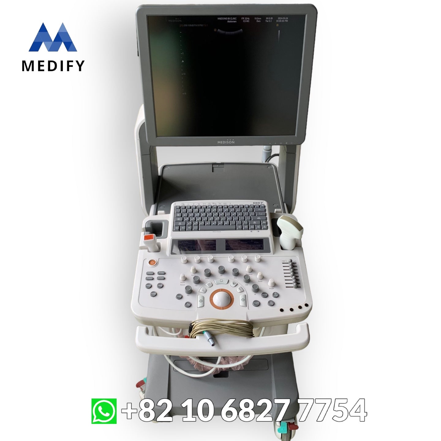Samsung Medison EKO7 Ultrasound System & Cardiac Sector, Convex Probe - Worldwide