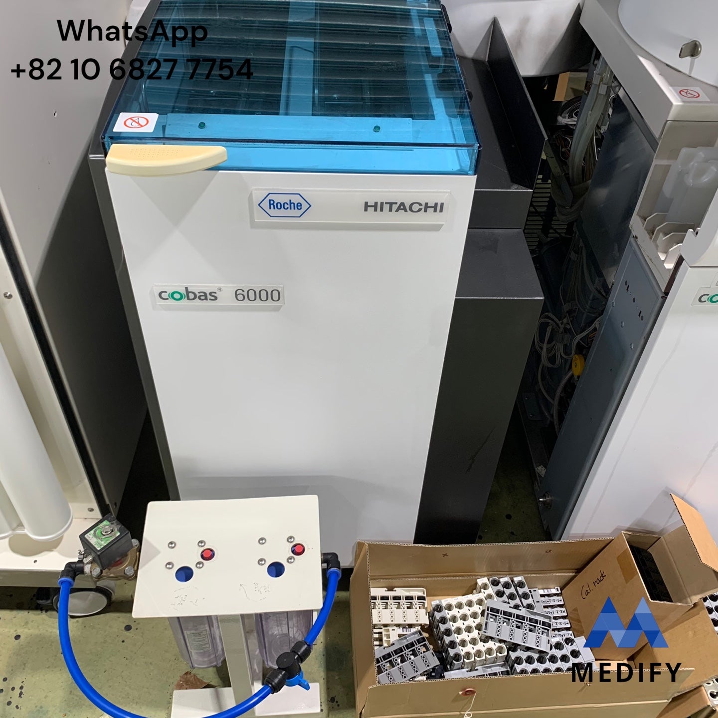 (Soldout) Roche Hitachi Cobas 6000 Analyzer + C501 & ELIX 70C Water Purification System - Worldwide