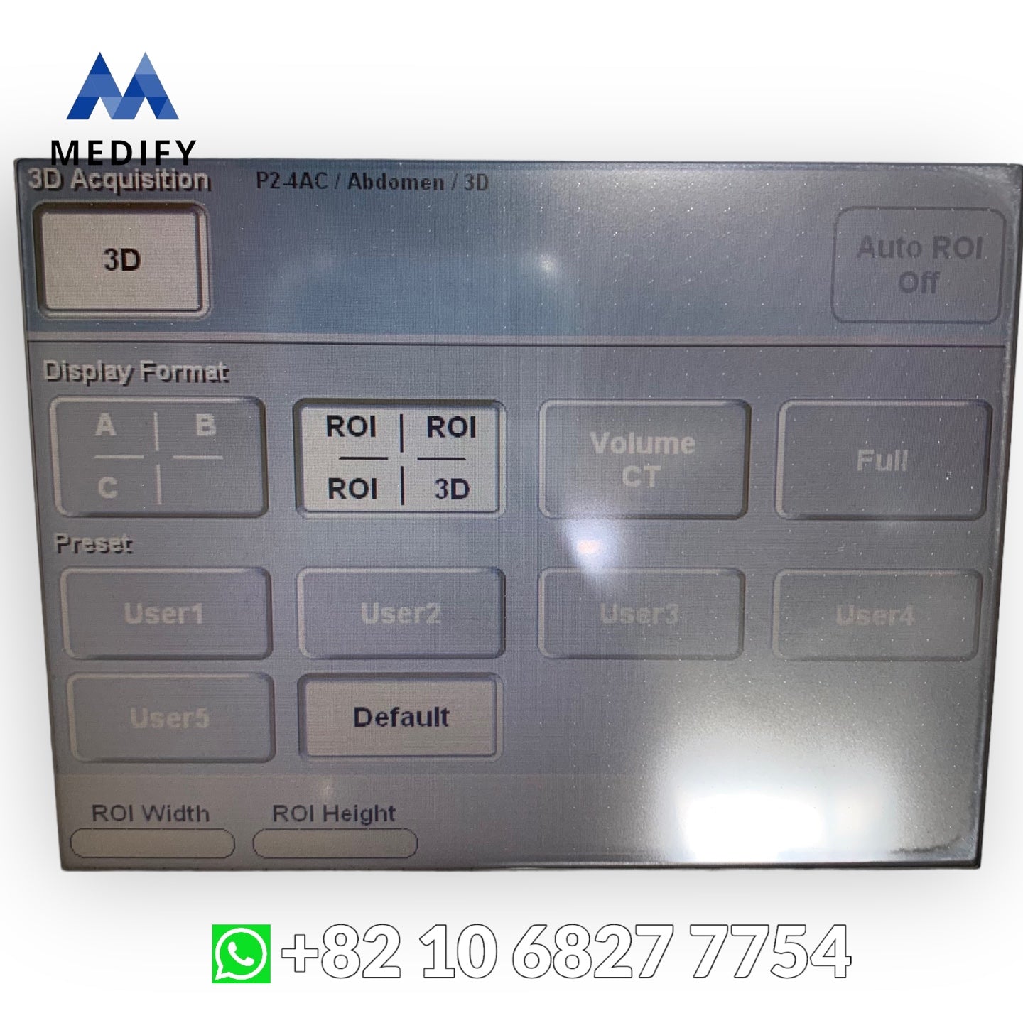 Medison Accuvix XQ Ultrasound System & Cardiac Linear Convex Probe - 3D/4D Software