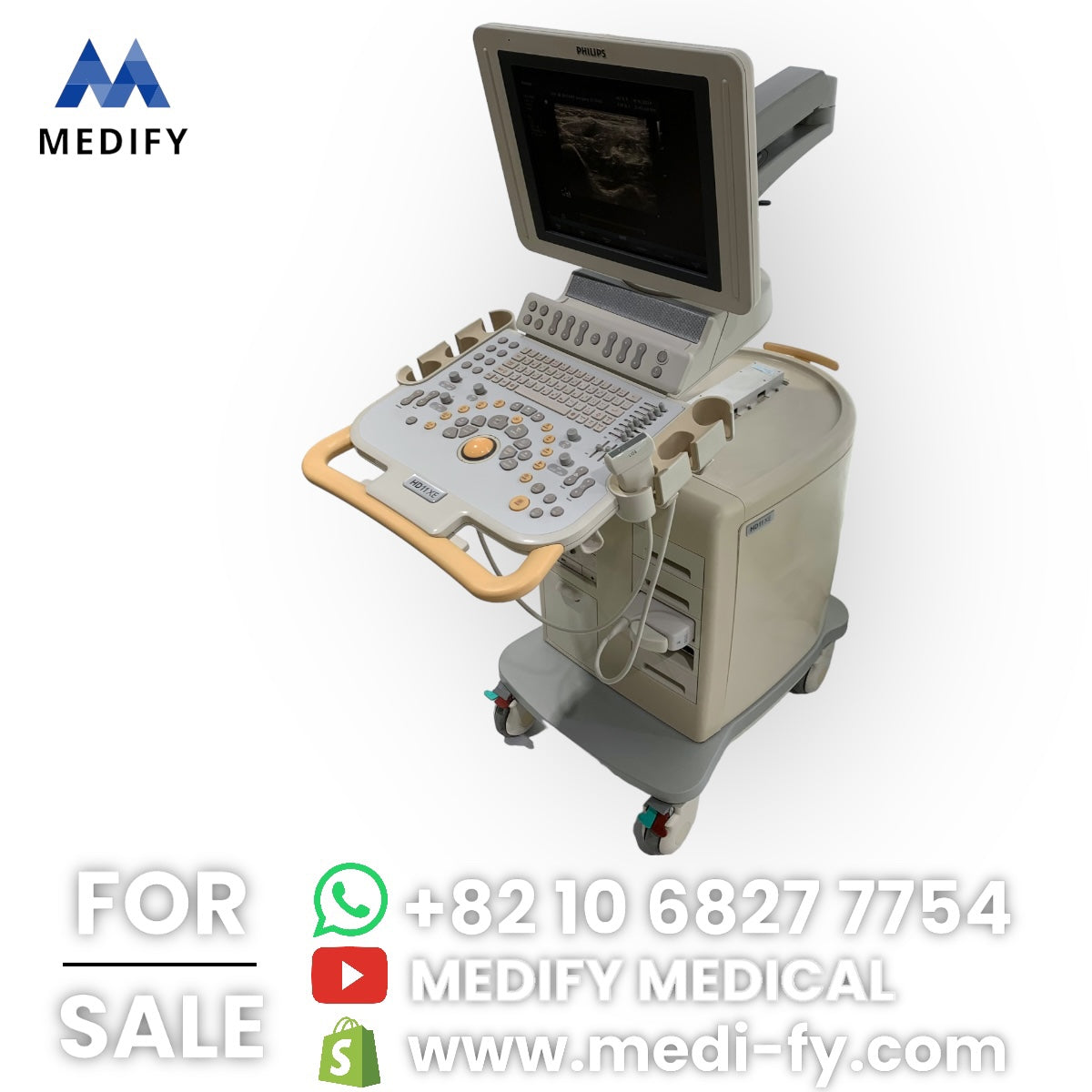 Philips HD11XE Ultrasound System & Linear Probe (FOR SALE WORLDWIDE)