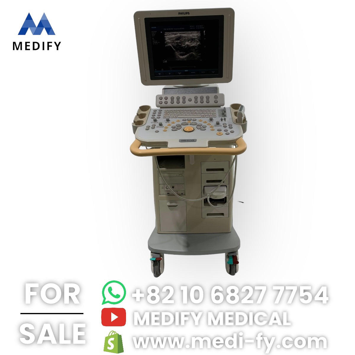 Philips HD11XE Ultrasound System & Linear Probe (FOR SALE WORLDWIDE)