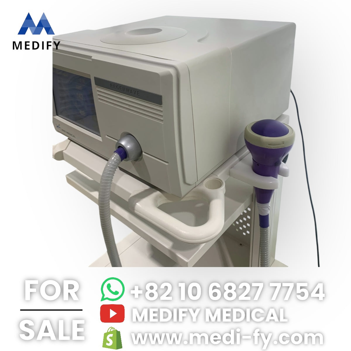 HNT Medical Regenwave Focus ESWT Shock Wave Therapy Machine