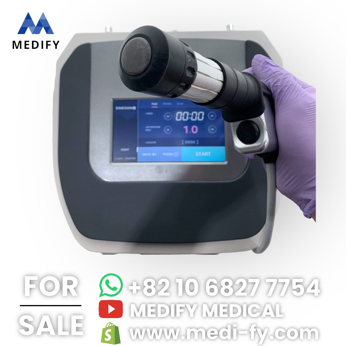 K1med Sineson2 ESWT Shock Wave Therapy Machine (Made in korea)