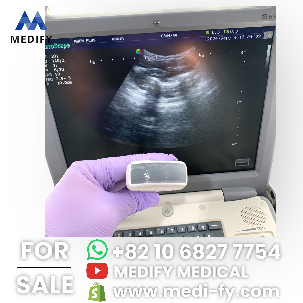 Used SonoScape S6V Portable VET Ultrasound