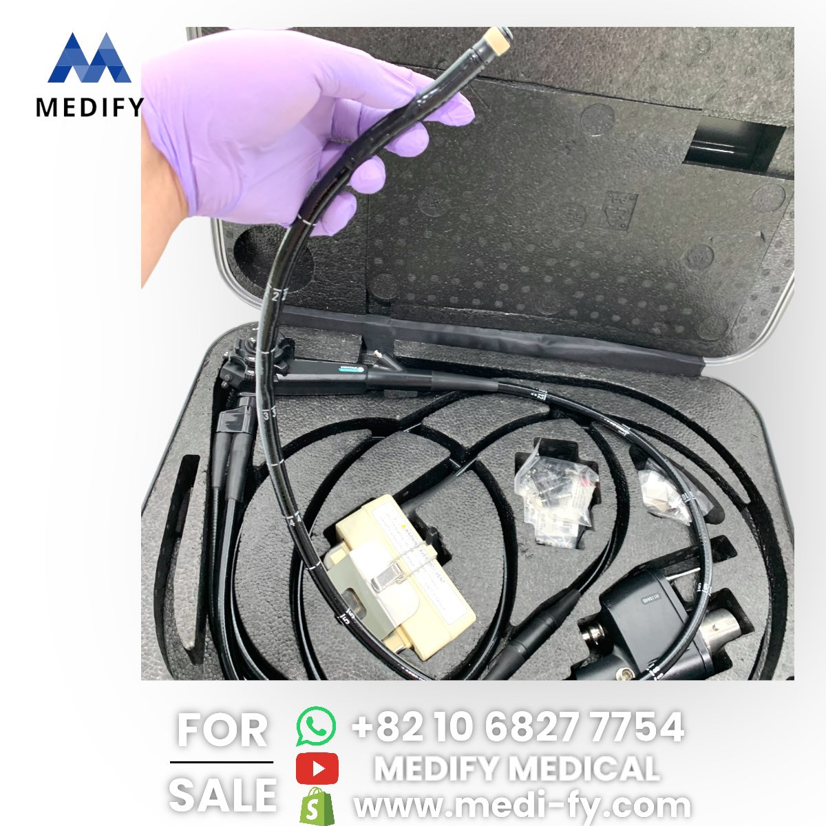 Hitachi Aloka Noblus Portable Ultrasound & EG-3670URK Ultrasound Gastroscope