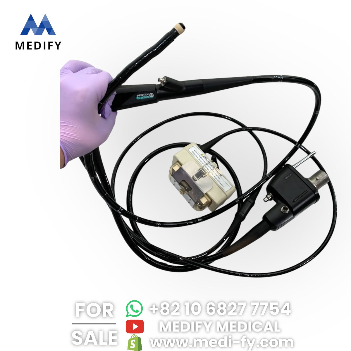 Hitachi Aloka Noblus Portable Ultrasound & EG-3670URK Ultrasound Gastroscope