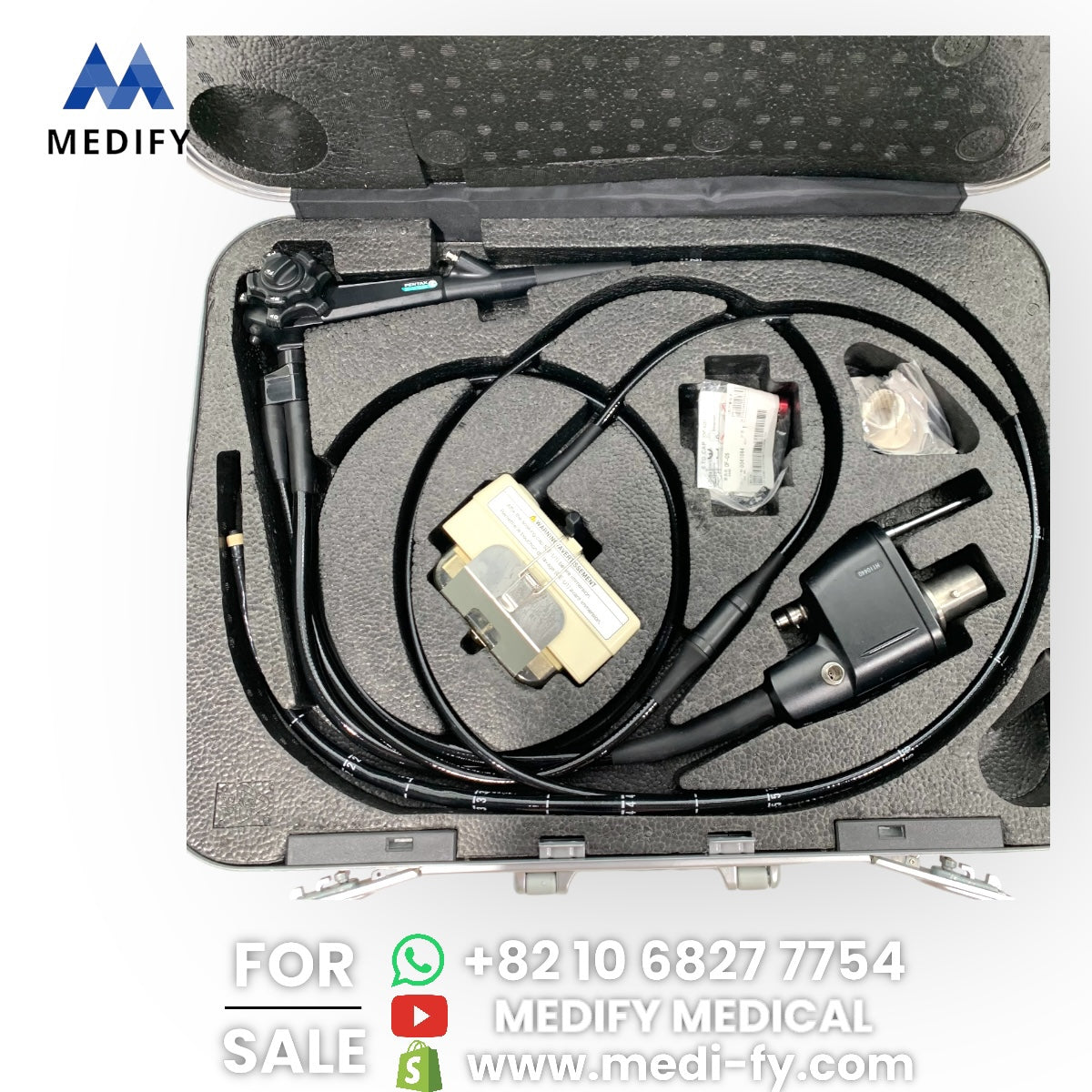 Hitachi Aloka Noblus Portable Ultrasound & EG-3670URK Ultrasound Gastroscope