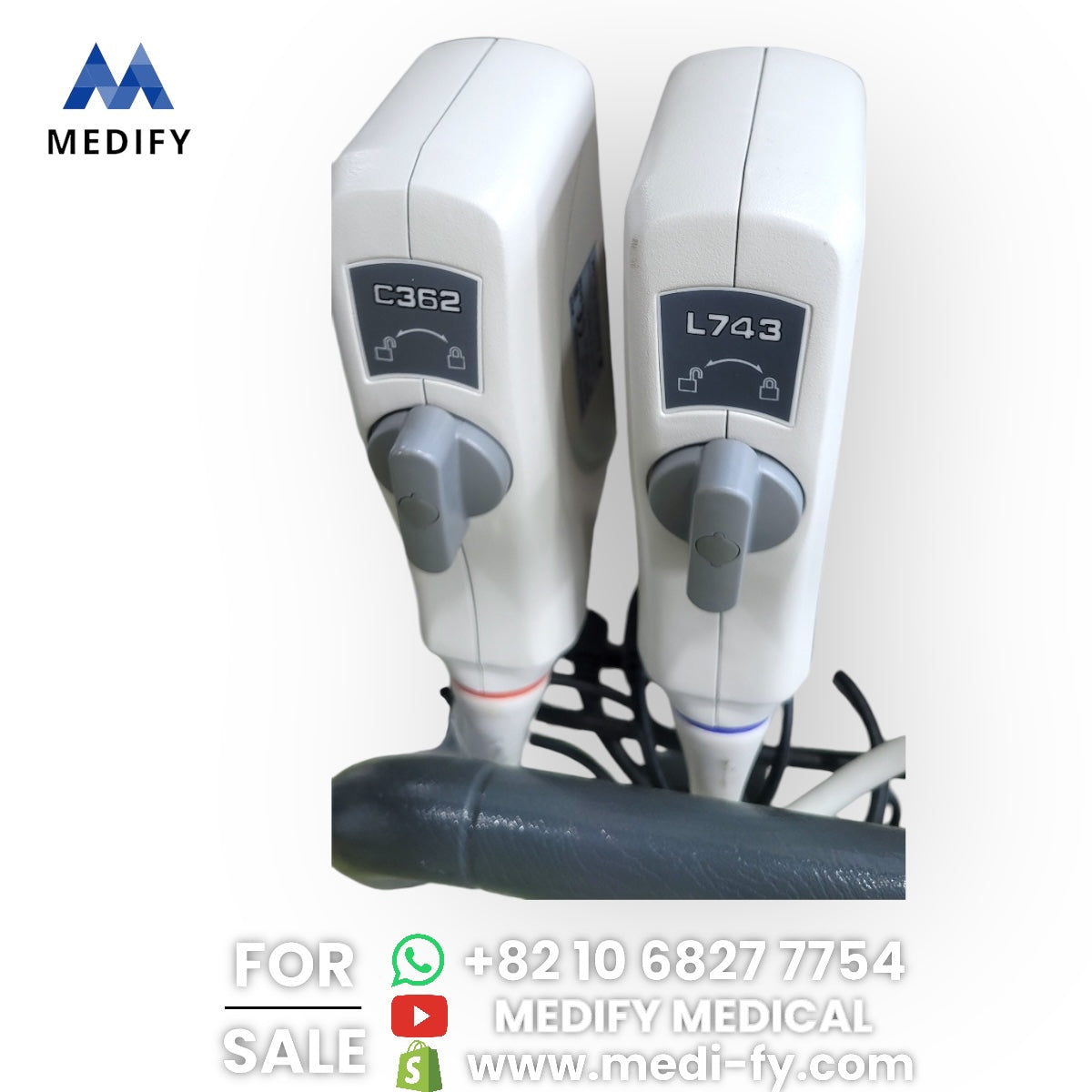 Used SonoScape S8 Portable Ultrasound & 2Probes