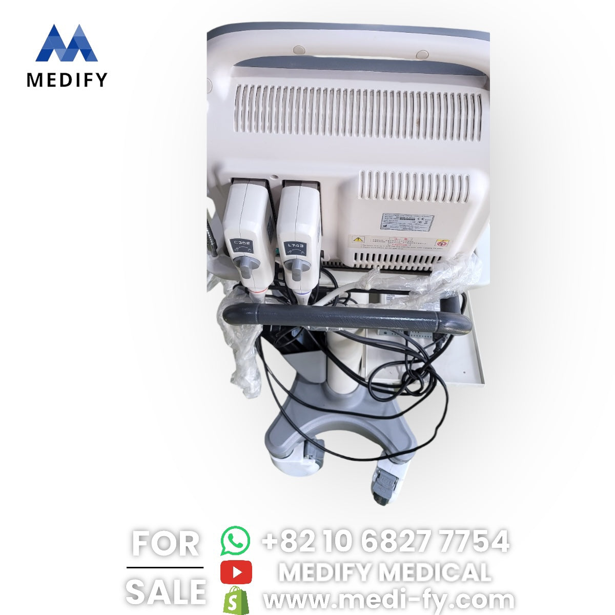 Used SonoScape S8 Portable Ultrasound & 2Probes
