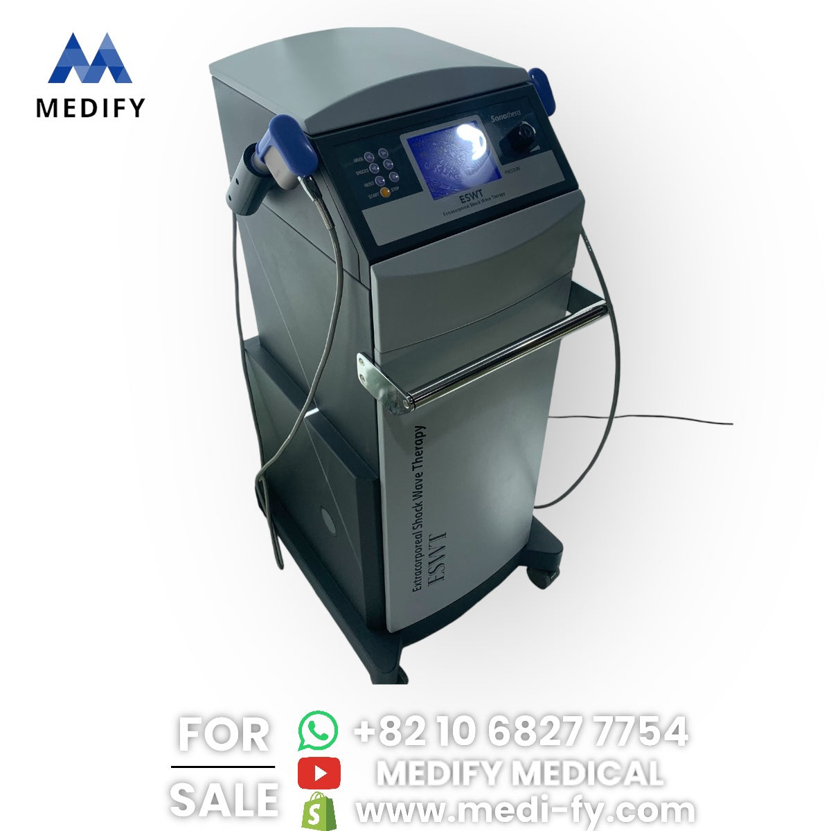 ESWT Shock Wave Therapy Machine SONOTHRA 2Probes 2018 (Made in korea)