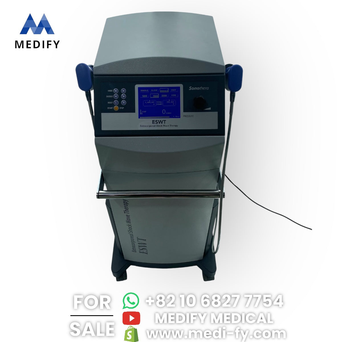 ESWT Shock Wave Therapy Machine SONOTHRA 2Probes 2018 (Made in korea)