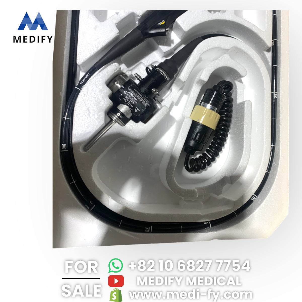 Olympus Endoscopy CV-260 System & GIF-Q260J Gastroscope & Pigtail