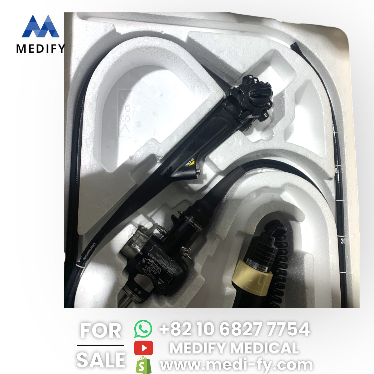 Olympus Endoscopy CV-260 System & GIF-Q260J Gastroscope & Pigtail