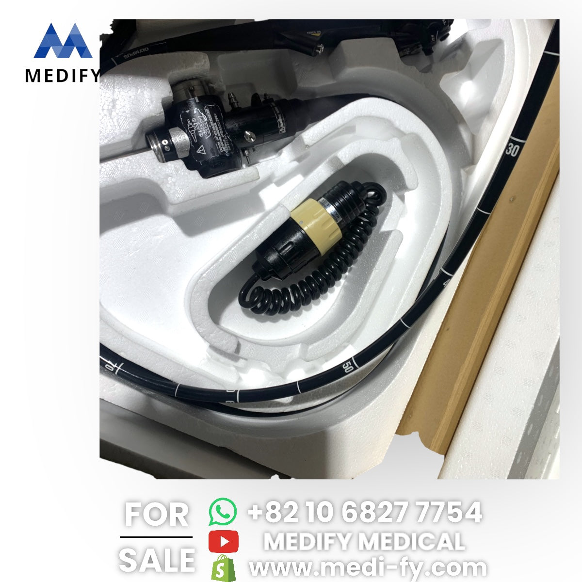 Olympus Endoscopy CV-260 System & GIF-Q260J Gastroscope & Pigtail