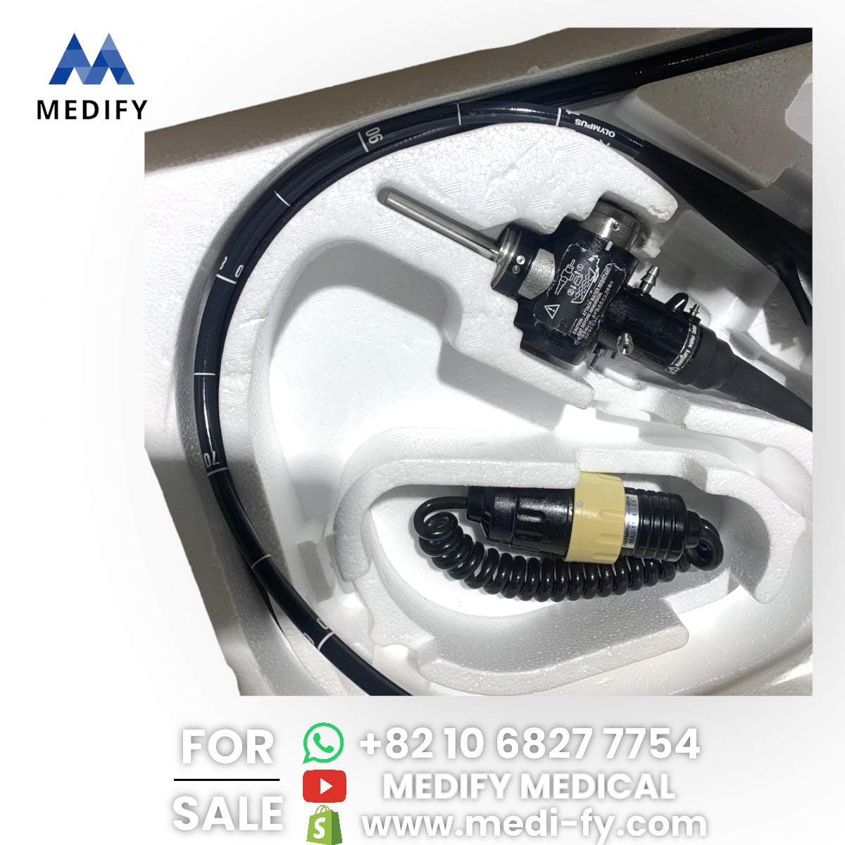 Olympus Endoscopy CV-260 System & GIF-Q260J Gastroscope & Pigtail