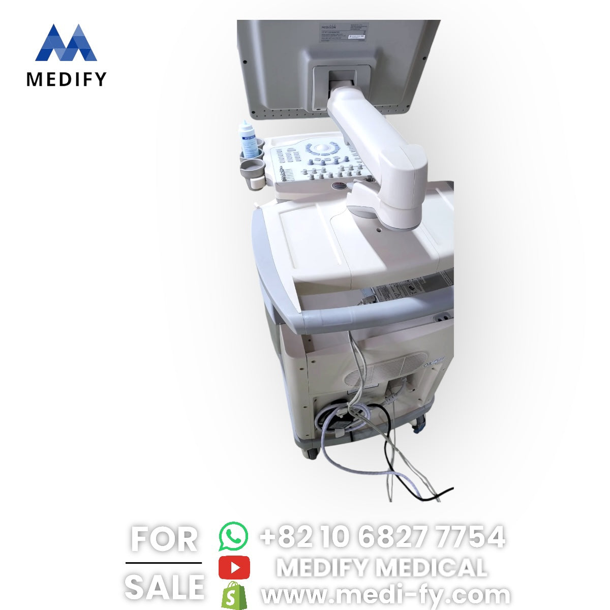 Used Samsung Medison V10 Ultrasound System & 3Probes