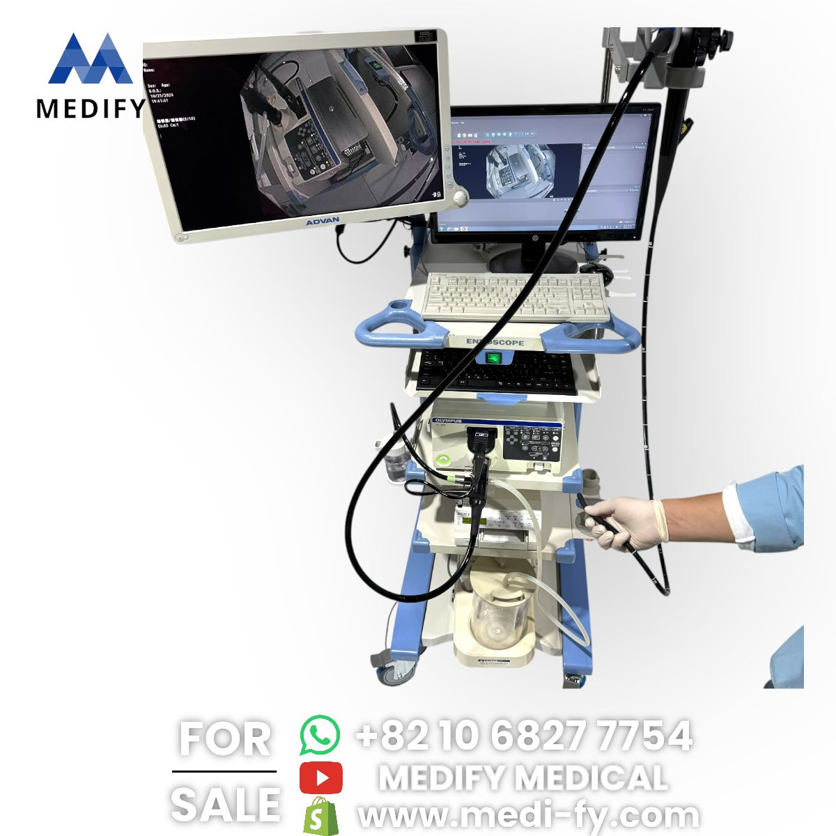 (Soldout) Olympus CV-170 Endoscopy System Full Set & GIF-H170 Gastroscope