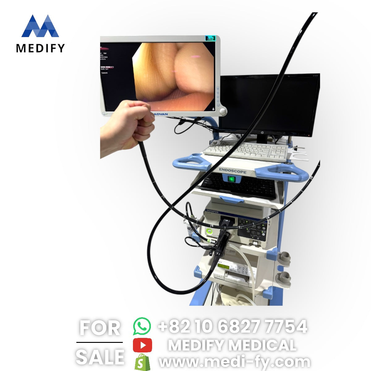 (Soldout) Olympus CV-170 Endoscopy System Full Set & GIF-H170 Gastroscope