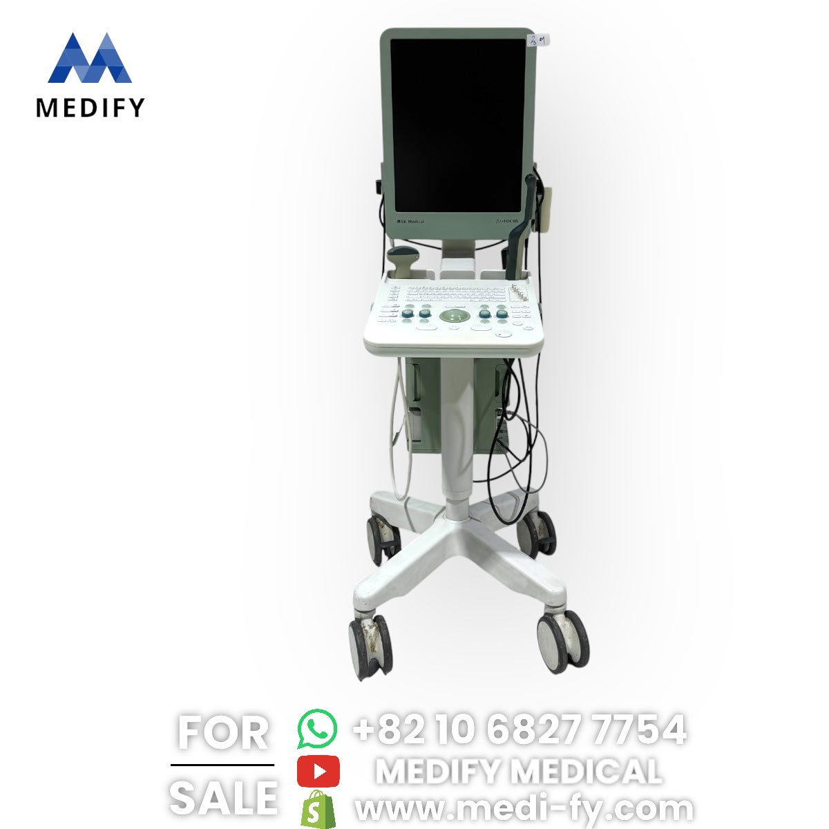 ($1,900) BK Medical FlexFocus Type 1202 Ultrasound & Vaginal Probe