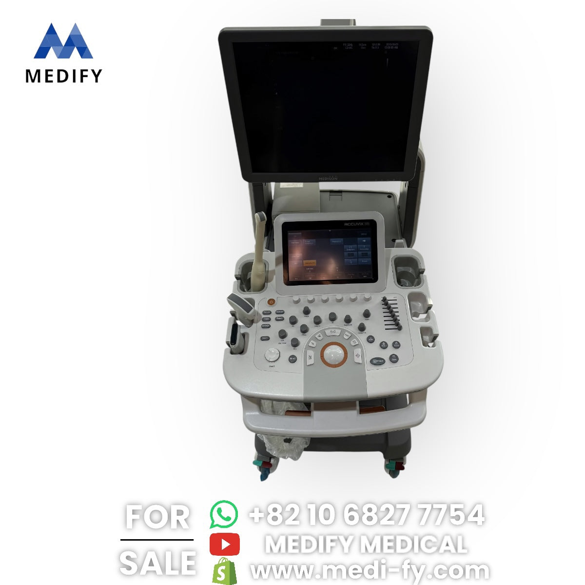 Samsung Medison Accuvix XG Ultrasound & Convex, Vaginal, Linear Probes