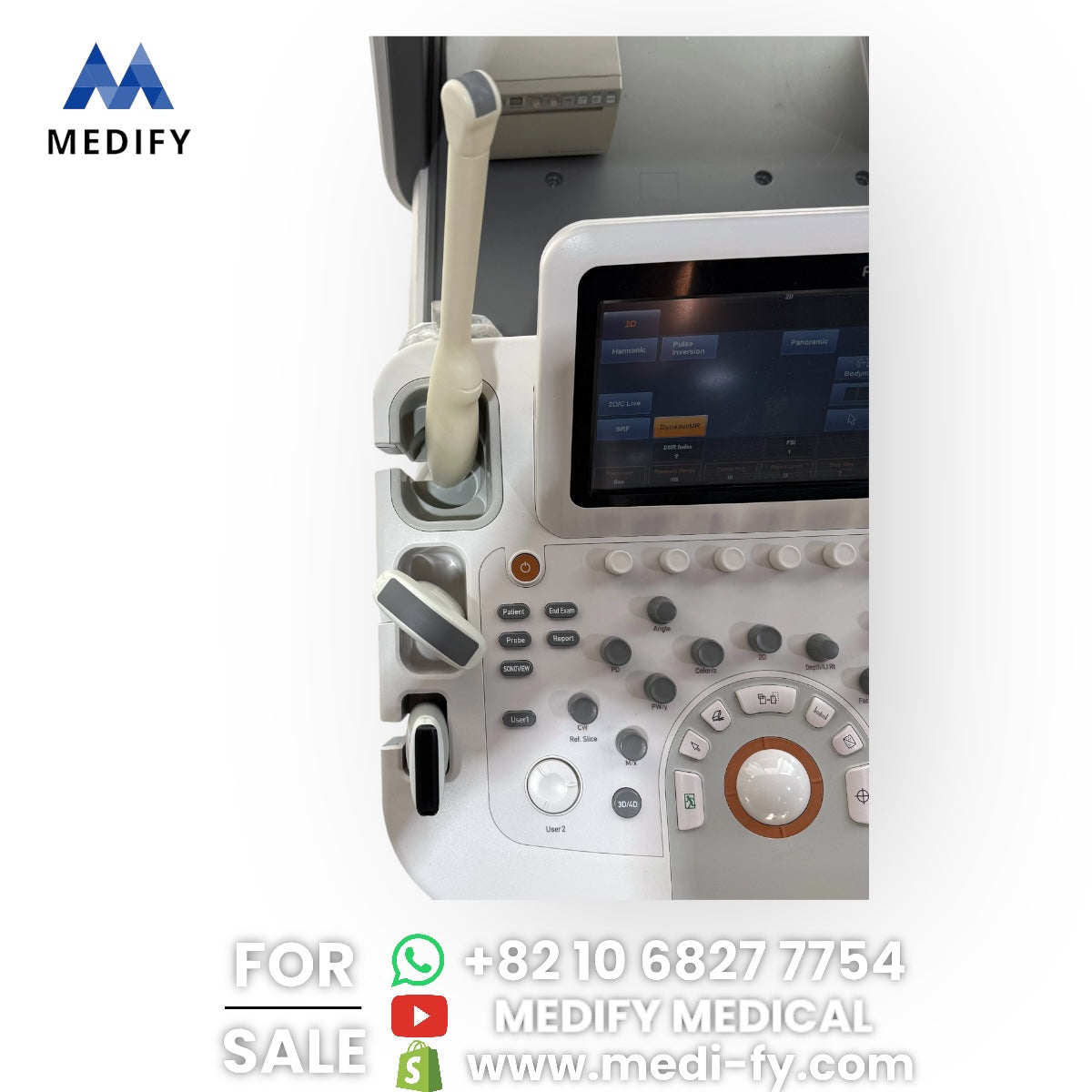 Samsung Medison Accuvix XG Ultrasound & Convex, Vaginal, Linear Probes