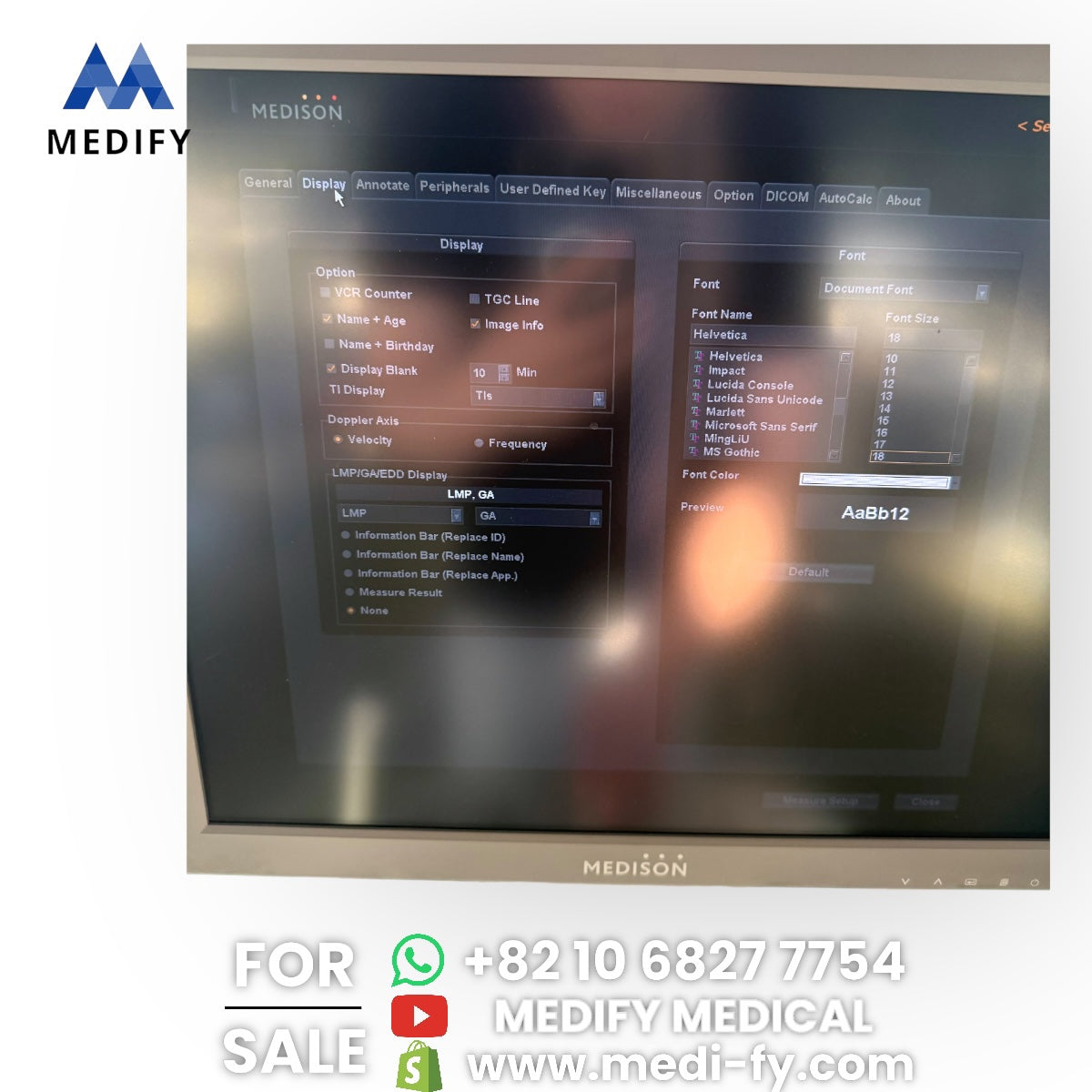 Samsung Medison Accuvix XG Ultrasound & Convex, Vaginal, Linear Probes