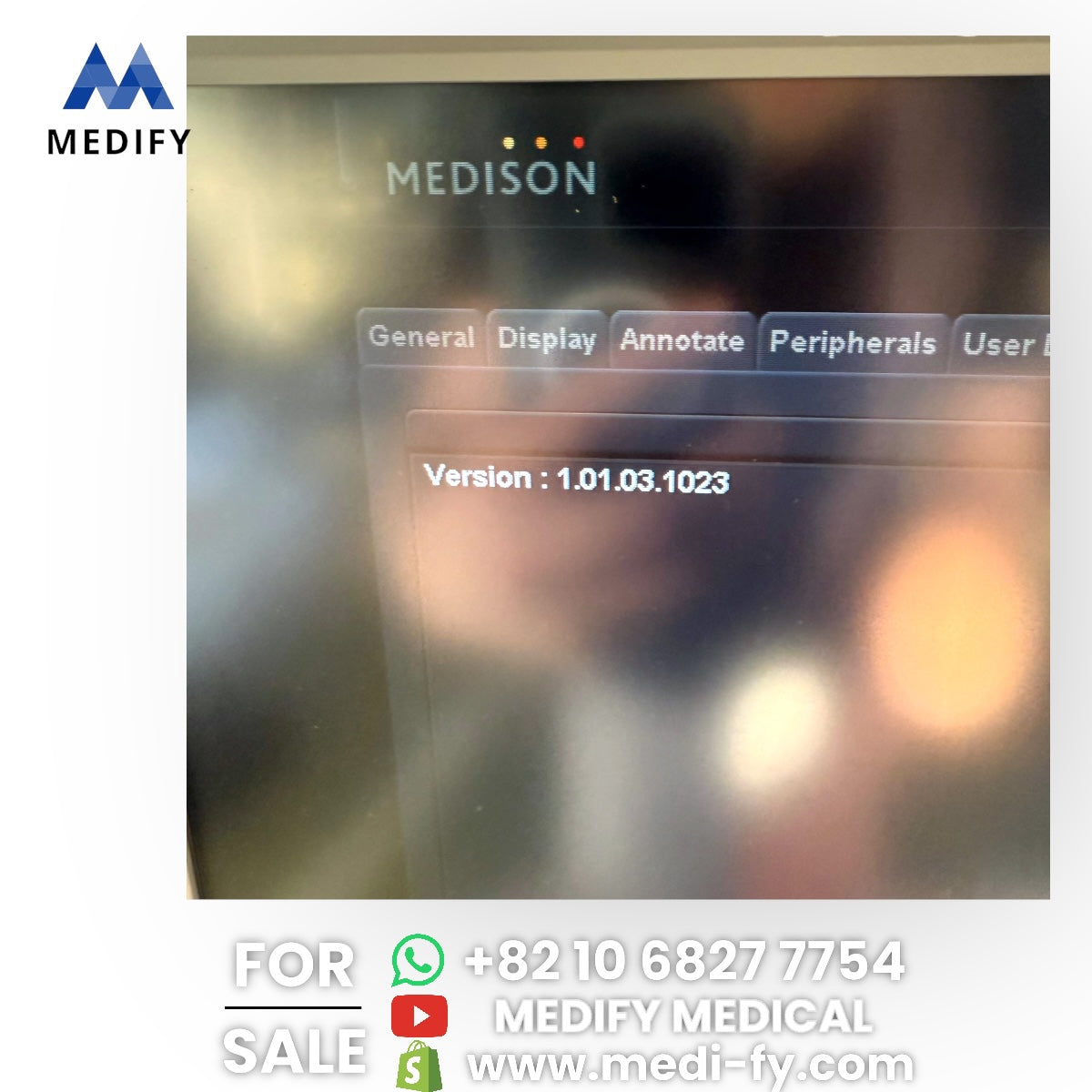 Samsung Medison Accuvix XG Ultrasound & Convex, Vaginal, Linear Probes