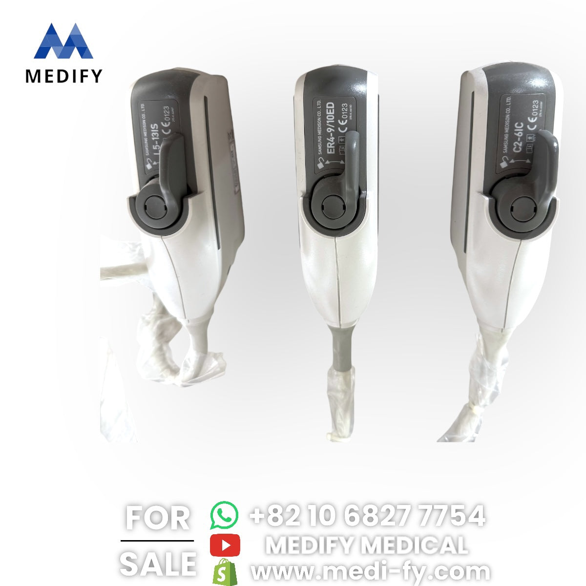 Samsung Medison Accuvix XG Ultrasound & Convex, Vaginal, Linear Probes