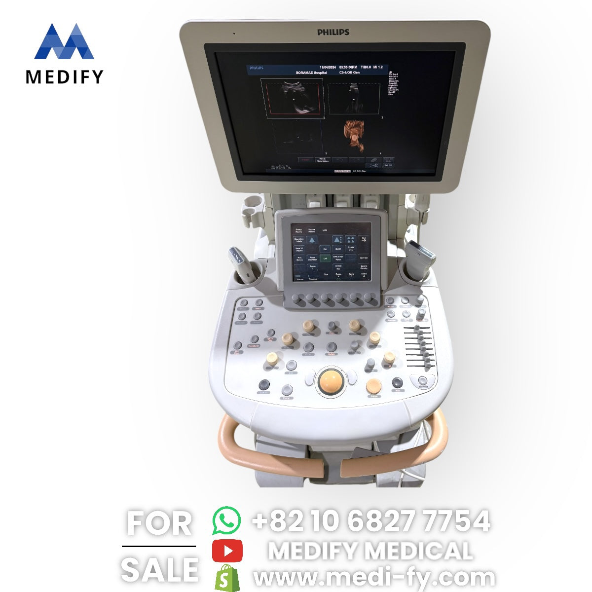 Philips IU22 Ultrasound System & 3Probes 3D Software