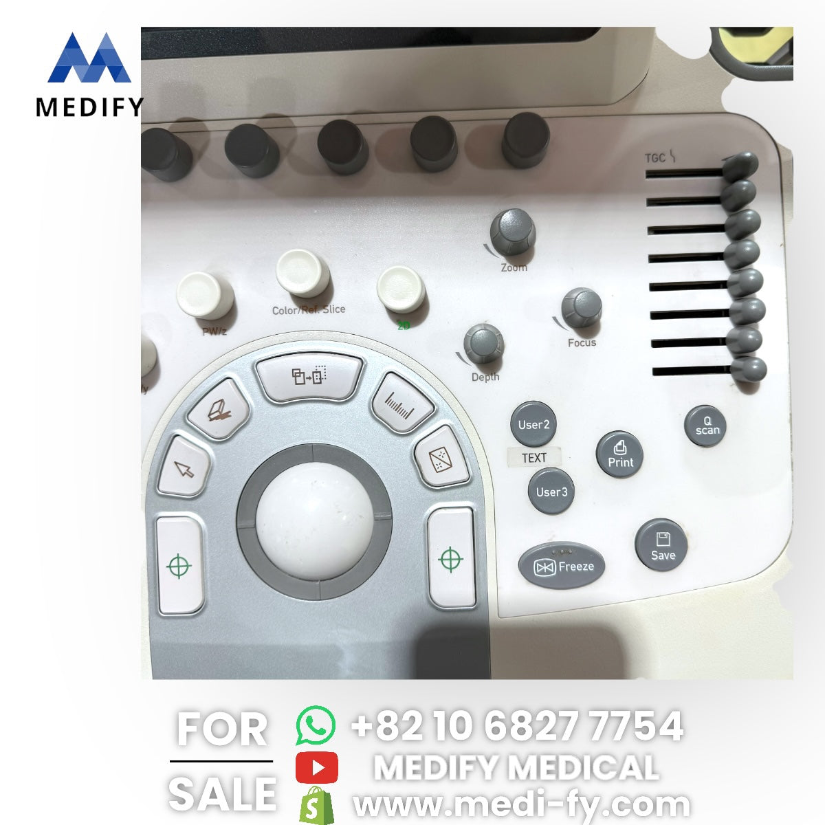 Samsung Medison A30 Ultrasound System & 3Probes 3D/4D Software