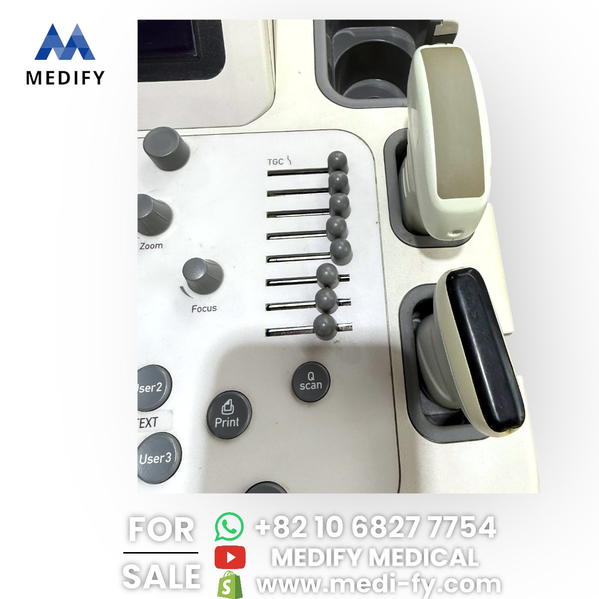 Samsung Medison A30 Ultrasound System & 3Probes 3D/4D Software