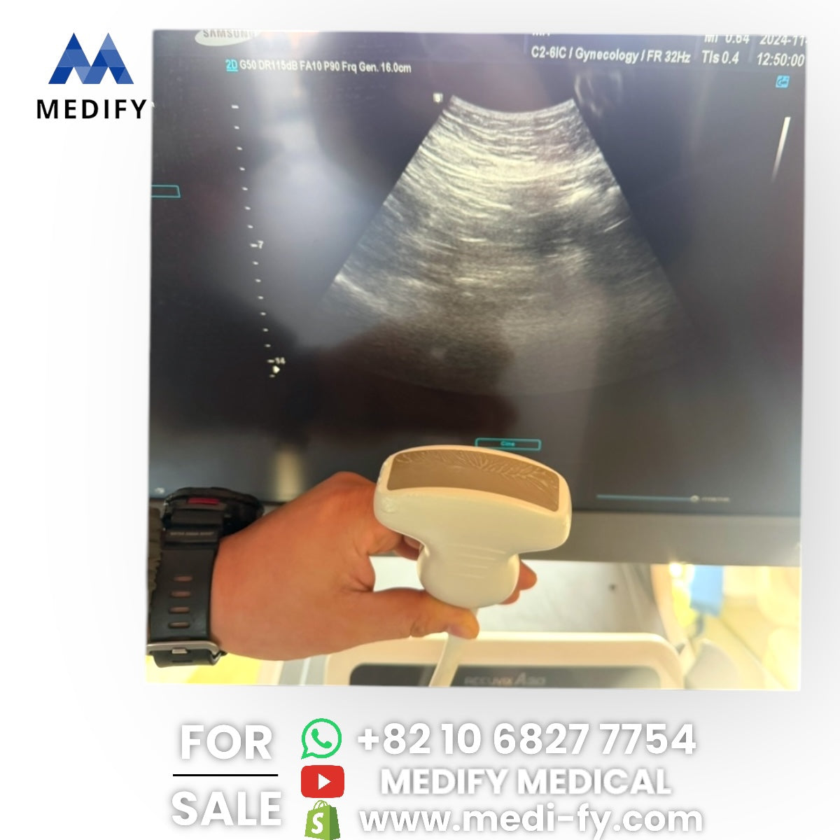 Samsung Medison A30 Ultrasound System & 3Probes 3D/4D Software
