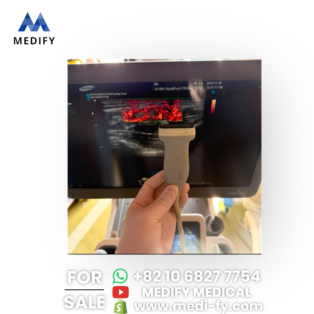 Samsung Medison A30 Ultrasound System & 3Probes 3D/4D Software