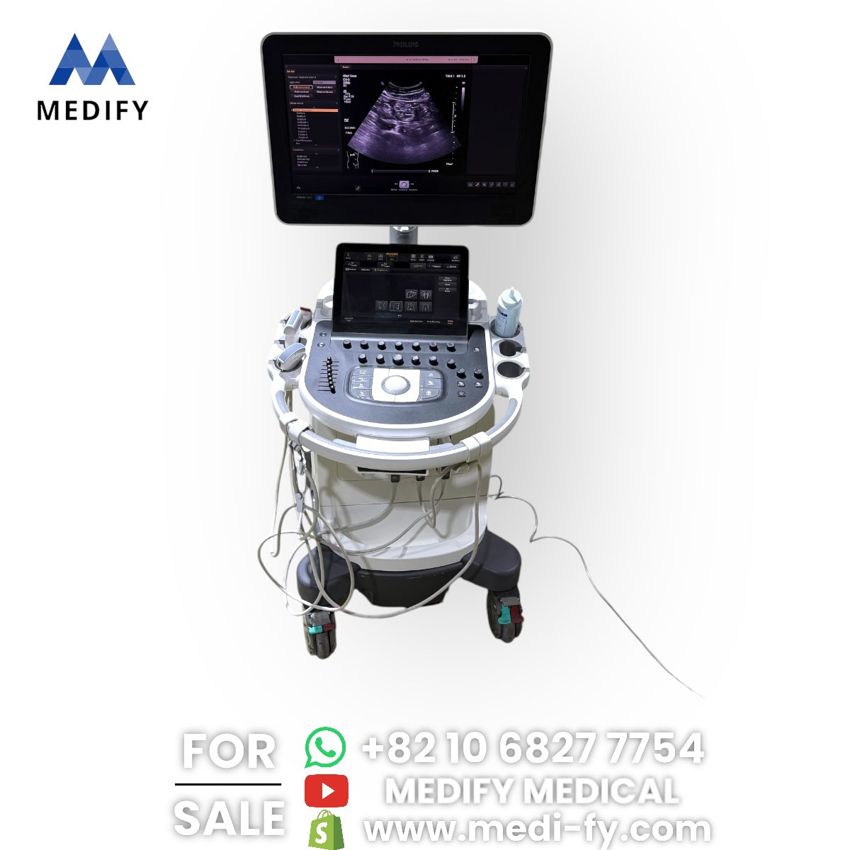 Philips Affiniti 50G Ultrasound System & 3Probes
