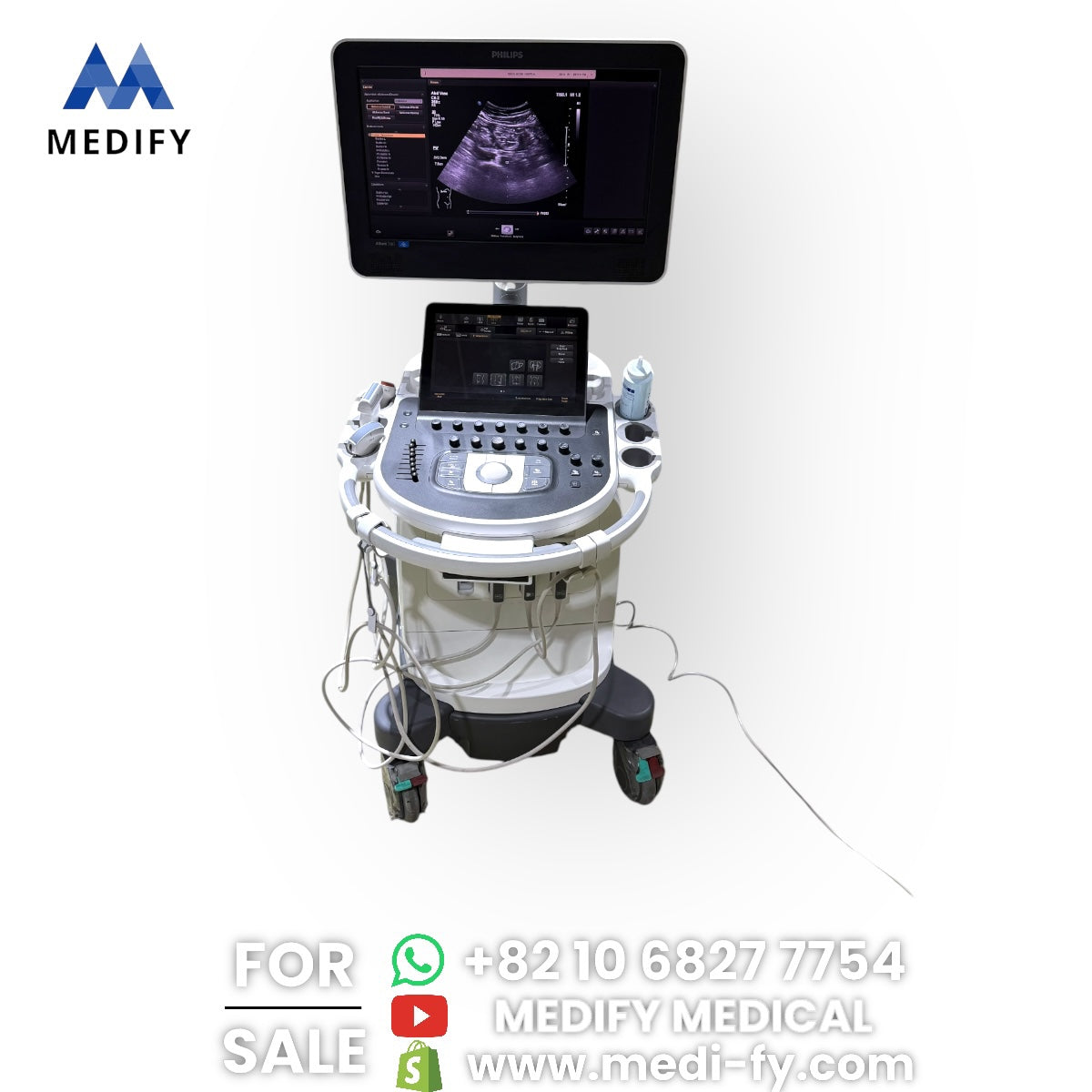 Philips Affiniti 50G Ultrasound System & 3Probes