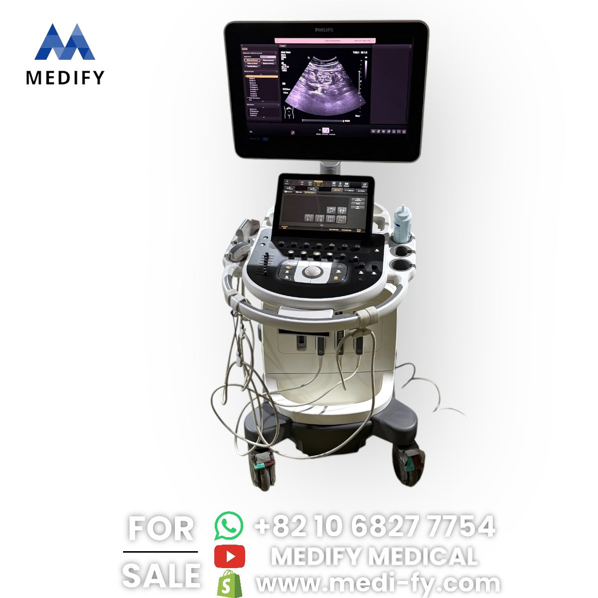 Philips Affiniti 50G Ultrasound System & 3Probes