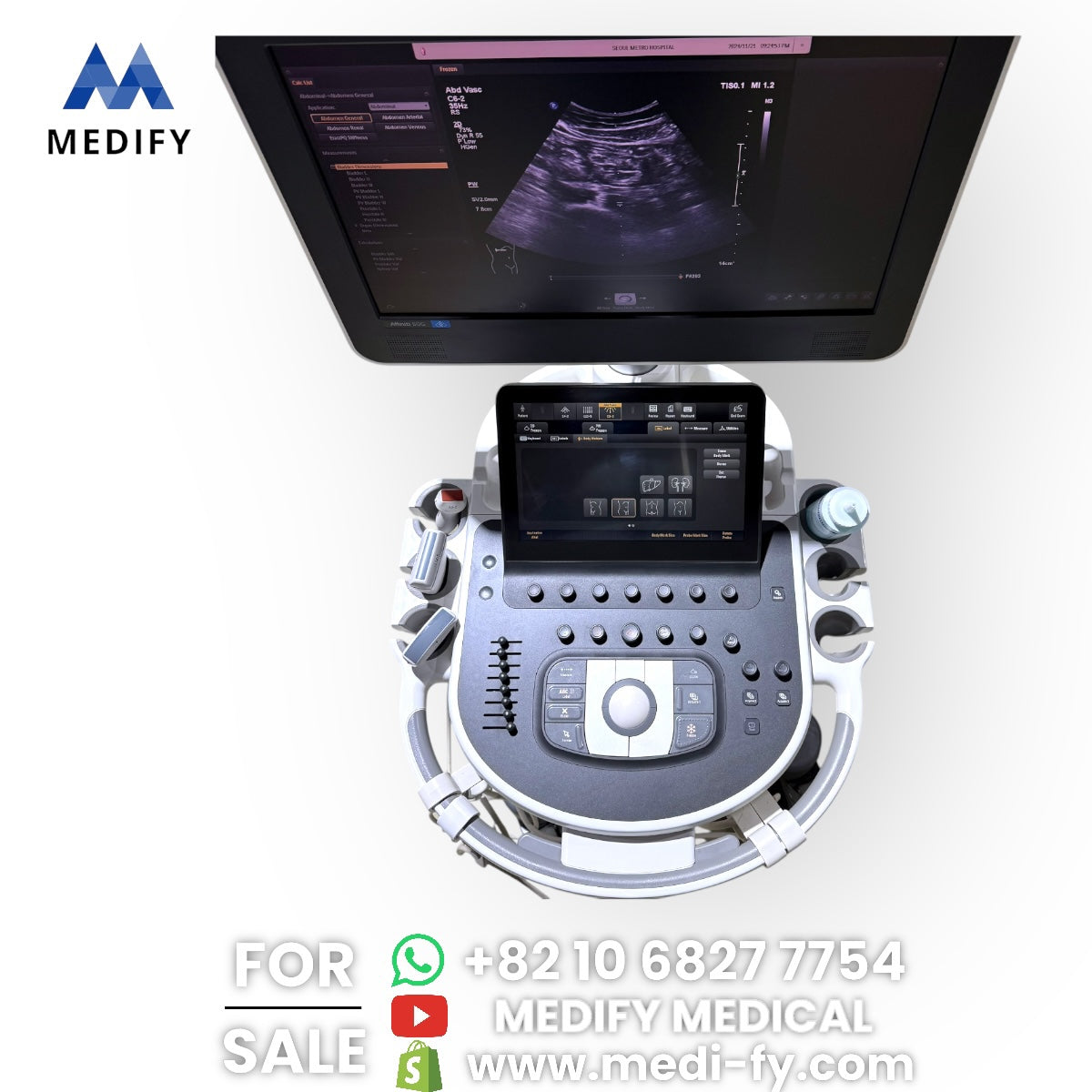 Philips Affiniti 50G Ultrasound System & 3Probes