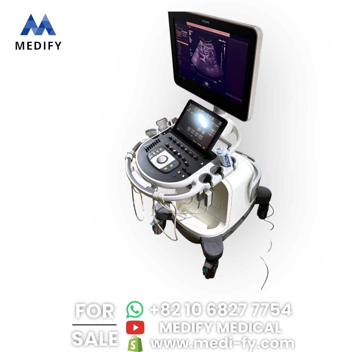 Philips Affiniti 50G Ultrasound System & 3Probes