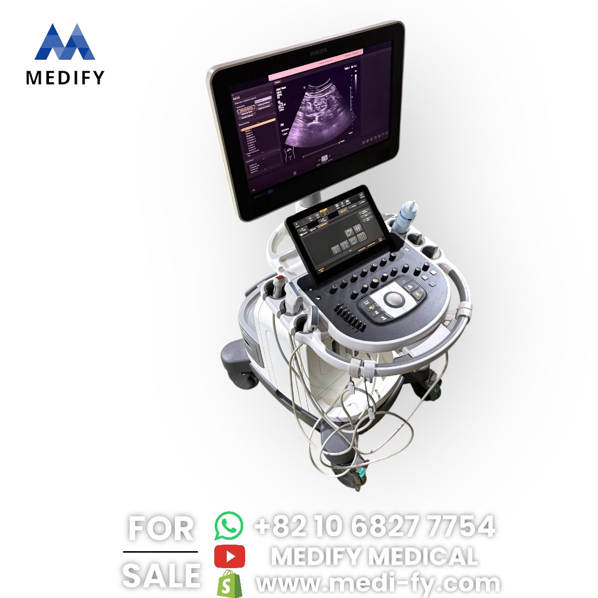 Philips Affiniti 50G Ultrasound System & 3Probes