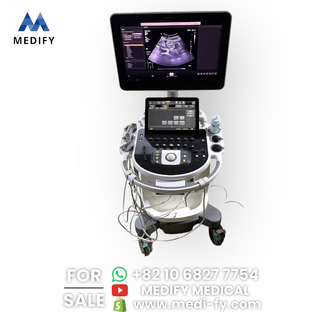 Philips Affiniti 50G Ultrasound System & 3Probes