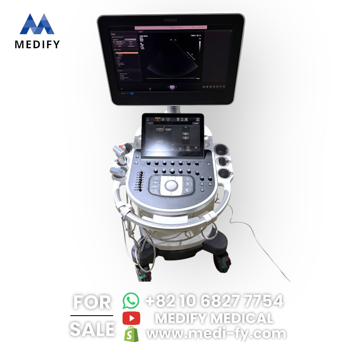Philips Affiniti 50G Ultrasound System & 3Probes