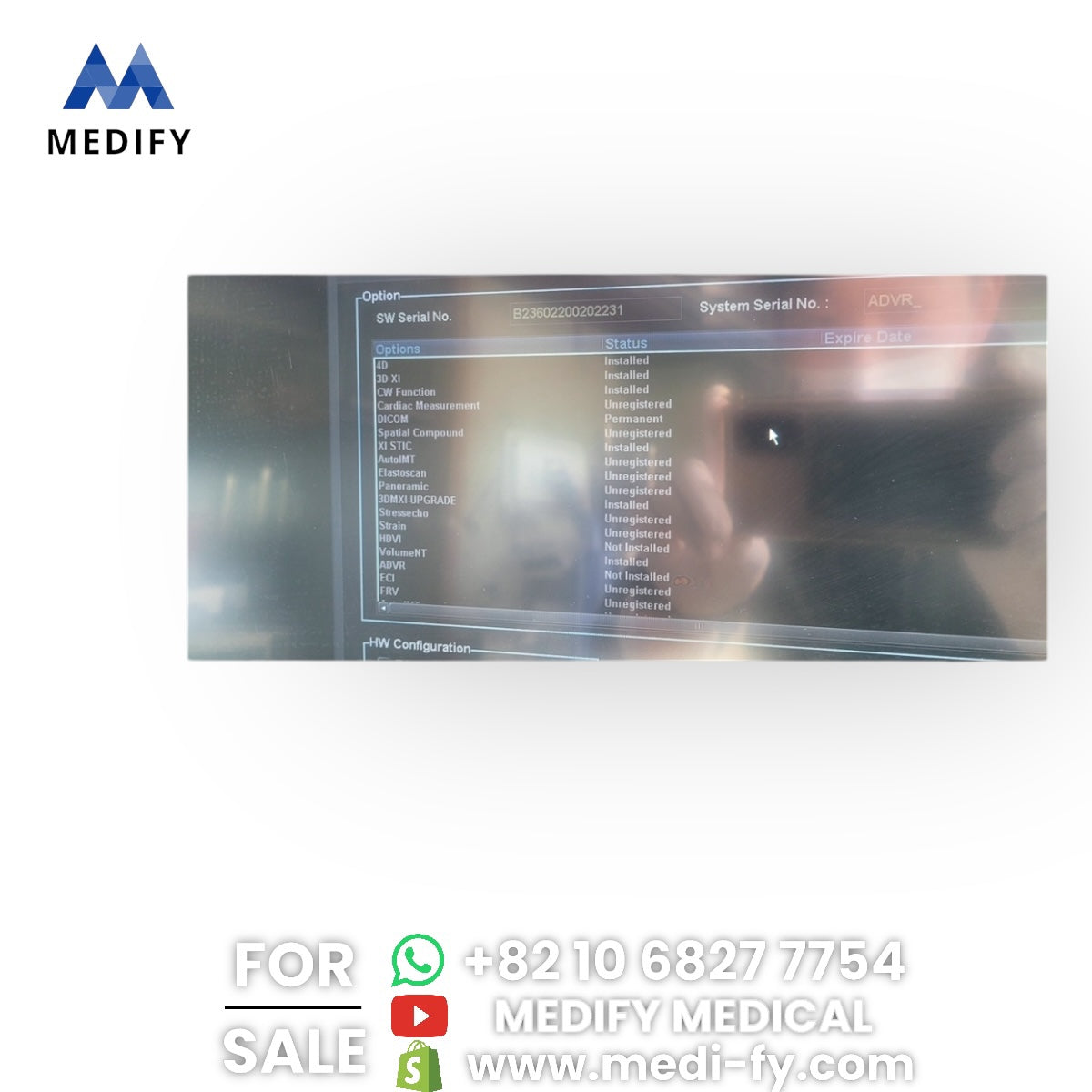 Samsung Medison A30 Ultrasound System & 3Probes 3D/4D Software