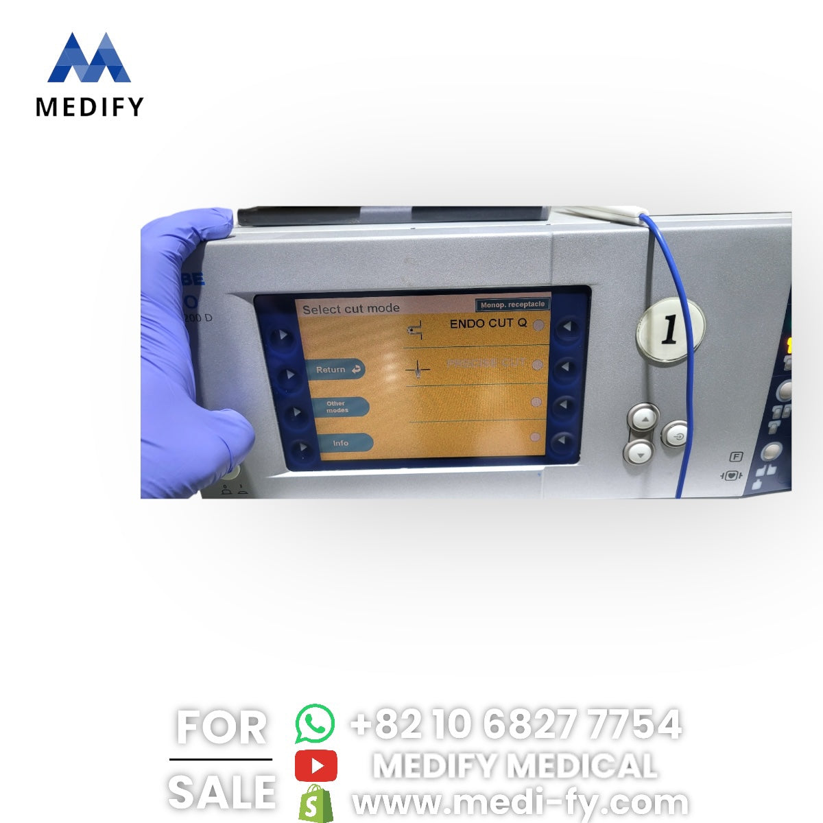 Erbe Vio 200D ESU Electrosurgical Unit