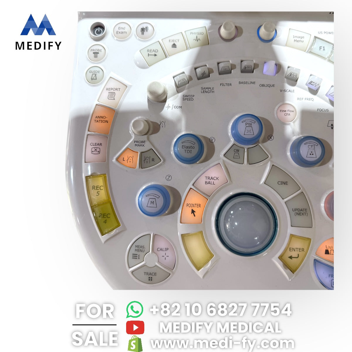 (4,500$) HITACHI Avius HI VISION Ultrasound System & 2Probes